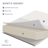 Mila 12" Twin Mattress by Modway