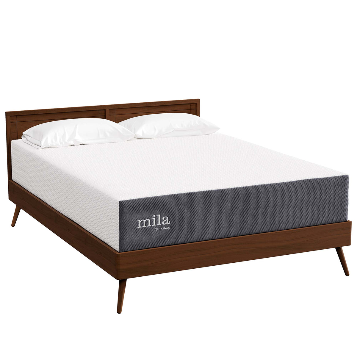 Mila 12" King Memory Foam Mattress by Modway