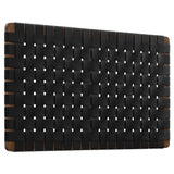Sparta Weave Wall-Mount Vegan Leather Twin Headboard by Modway