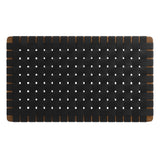 Sparta Weave Wall-Mount Vegan Leather Twin Headboard by Modway