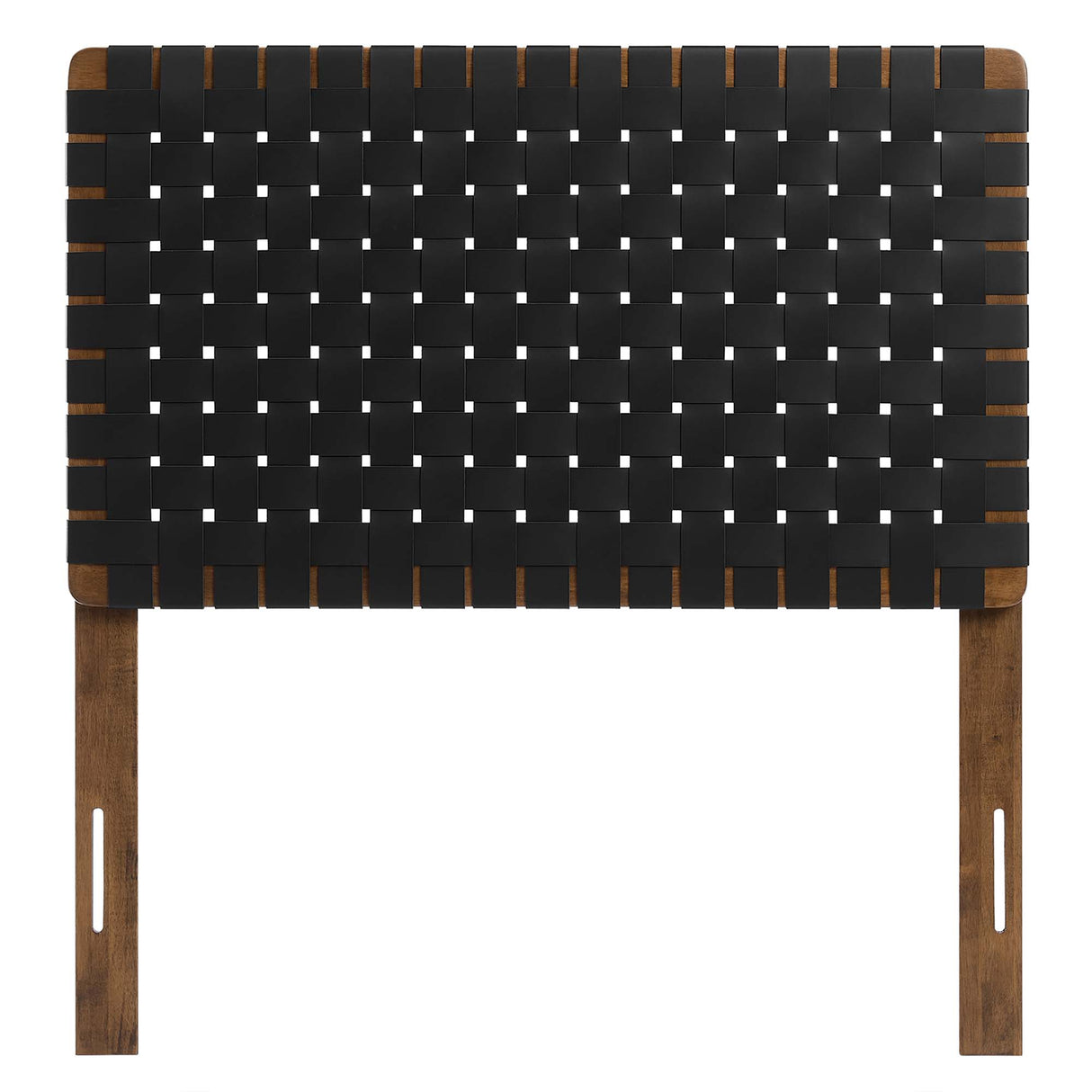 Sparta Weave Vegan Leather Twin Headboard