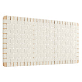 Sparta Weave Vegan Leather Full Headboard by Modway