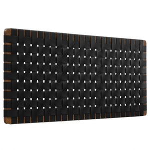 Sparta Weave Vegan Leather Full Headboard by Modway