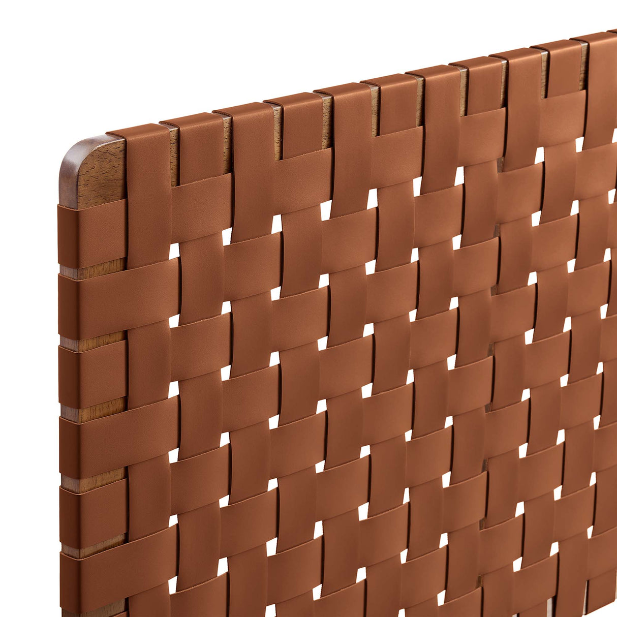 Sparta Weave Vegan Leather Full Headboard by Modway