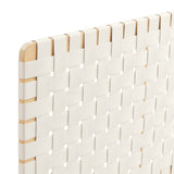 Sparta Weave Vegan Leather Full Headboard by Modway