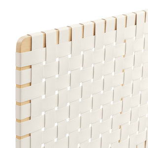 Sparta Weave Vegan Leather Full Headboard by Modway