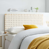 Sparta Weave Vegan Leather Full Headboard by Modway