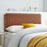 Sparta Weave Vegan Leather Full Headboard by Modway