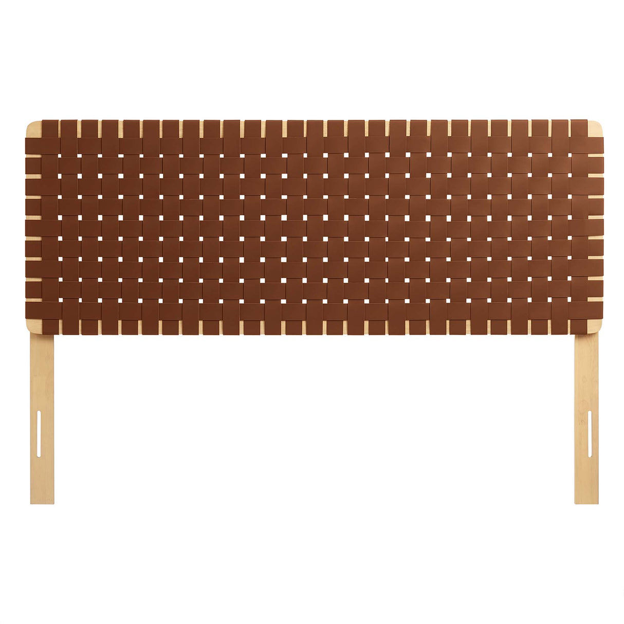Sparta Weave Vegan Leather Queen Headboard by Modway