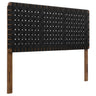 Sparta Weave Vegan Leather Queen Headboard by Modway