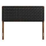 Sparta Weave Vegan Leather Queen Headboard by Modway