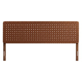 Sparta Weave Vegan Leather King Headboard by Modway