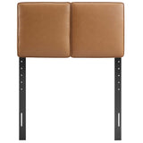 Lindee Vegan Leather Twin Headboard by Modway