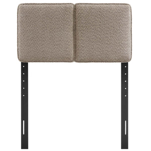 Lindee Boucle Fabric Twin Headboard by Modway