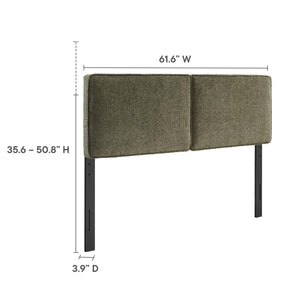 Lindee Boucle Fabric Queen Headboard by Modway