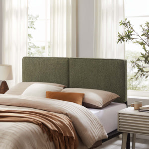 Lindee Boucle Fabric King Headboard by Modway