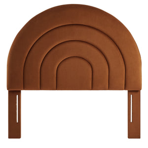 Solana Arched Performance Velvet Twin Headboard by Modway