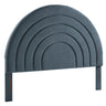 Solana Arched Performance Velvet King Headboard