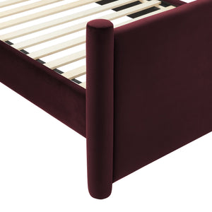 Rael Performance Velvet Twin Platform Bed by Modway