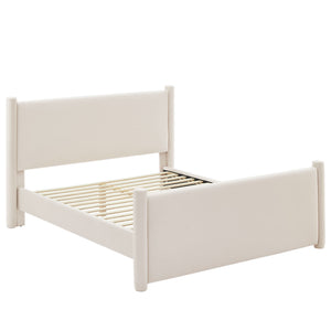 Rael Performance Velvet King Platform Bed by Modway