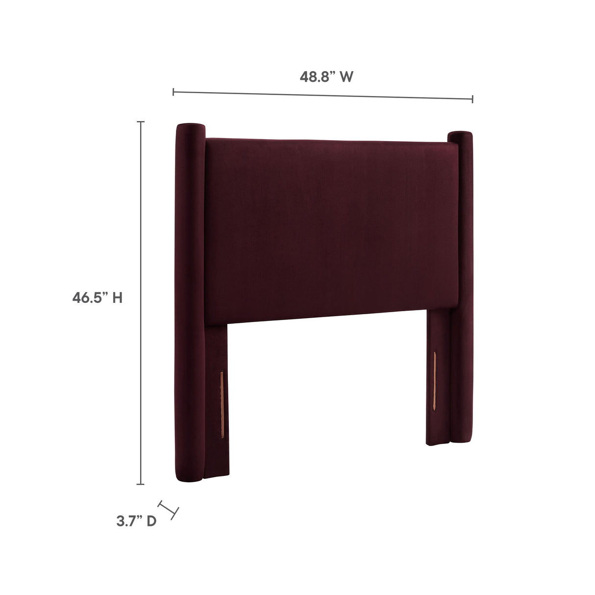 Rael Performance Velvet Twin Headboard by Modway