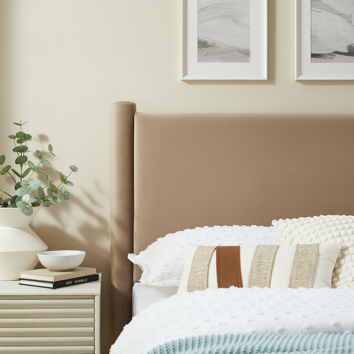 Rael Performance Velvet Twin Headboard by Modway