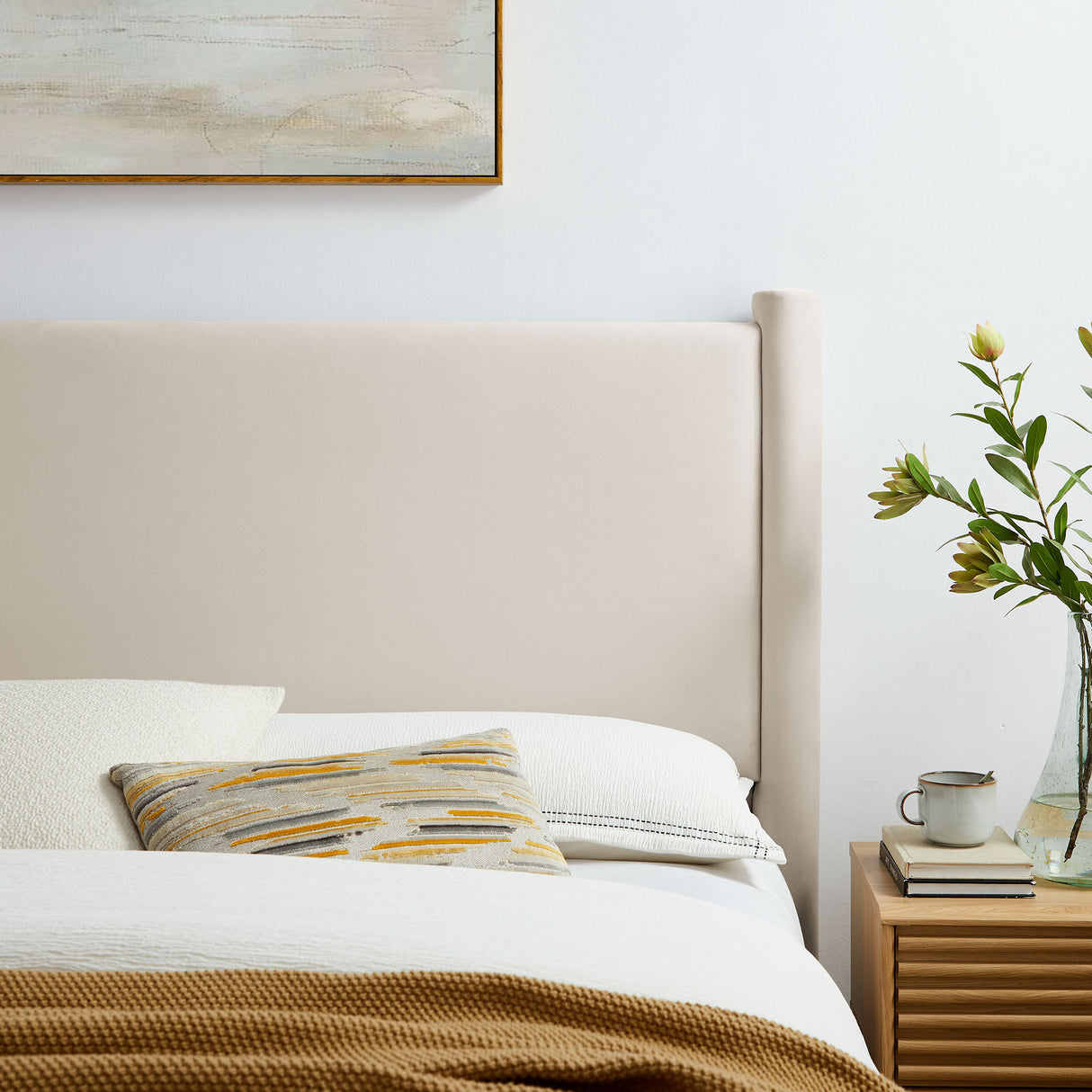 Rael Performance Velvet Full Headboard by Modway