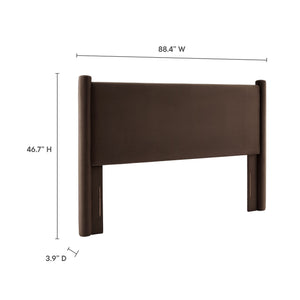 Rael Performance Velvet King Headboard by Modway