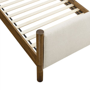 Maven Twin Size Fabric Upholstered Platform Bed by Modway
