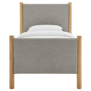 Maven Twin Size Fabric Upholstered Platform Bed by Modway