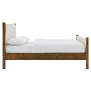 Maven Queen Size Fabric Upholstered Platform Bed by Modway
