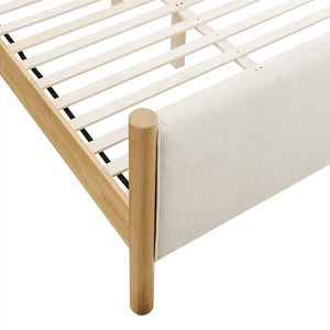 Maven King Size Fabric Upholstered Platform Bed by Modway