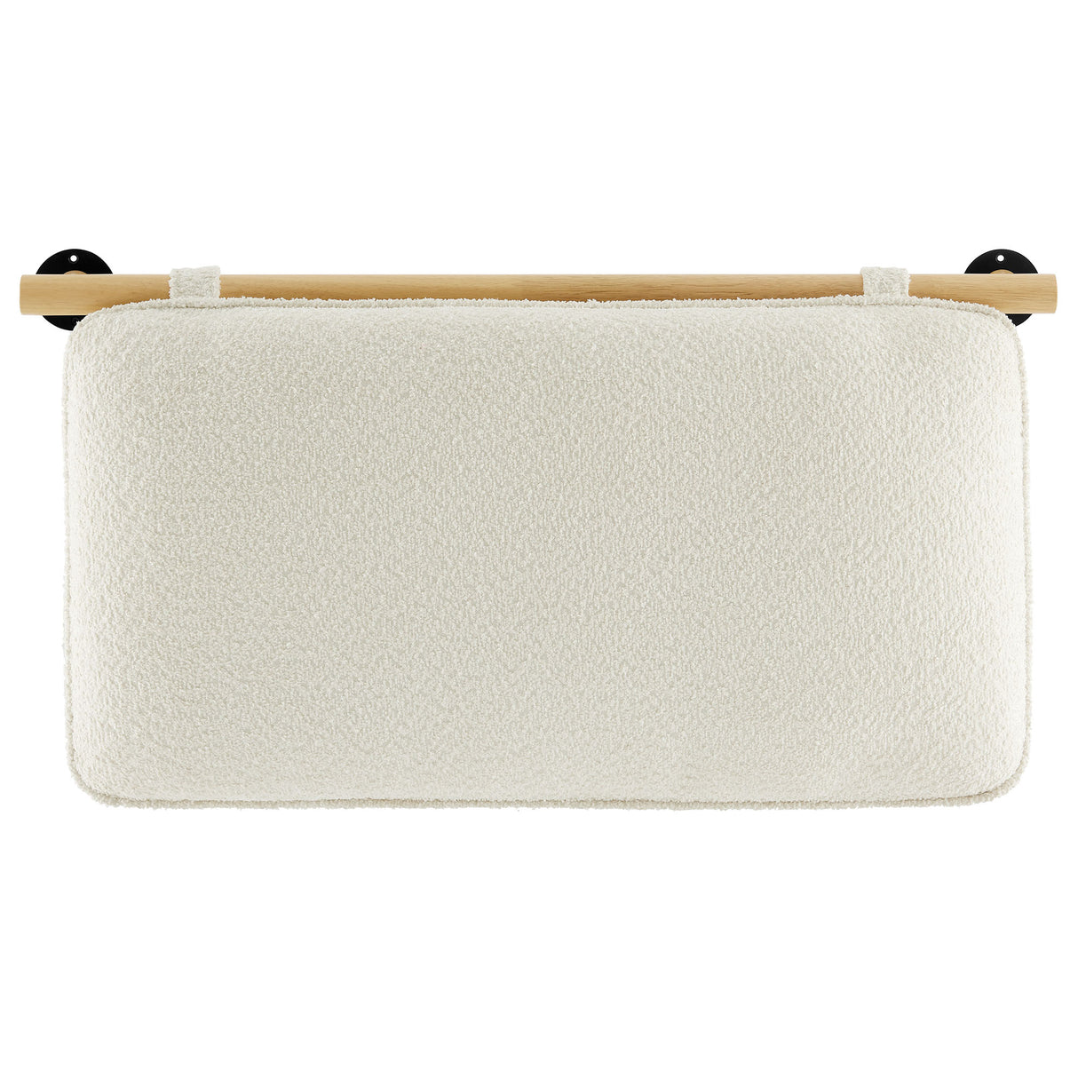 Anela Wall-Mounted Chenille Upholstered Twin Headboard