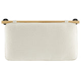 Anela Wall-Mounted Chenille Upholstered Twin Headboard