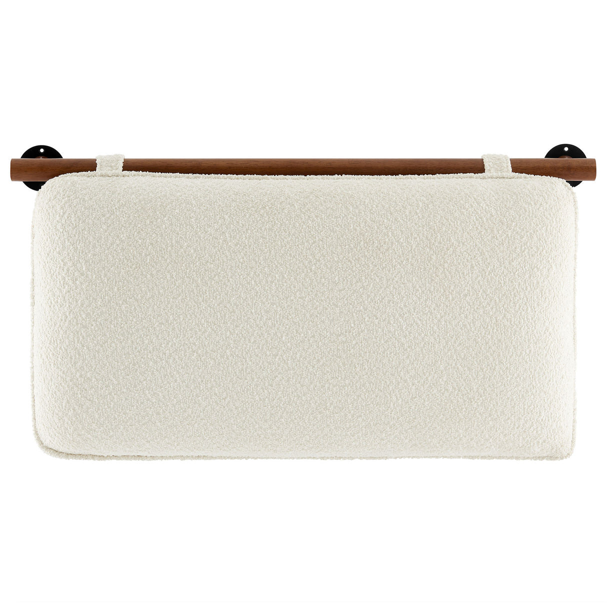 Anela Wall-Mounted Chenille Upholstered Twin Headboard