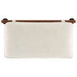 Anela Wall-Mounted Chenille Upholstered Twin Headboard