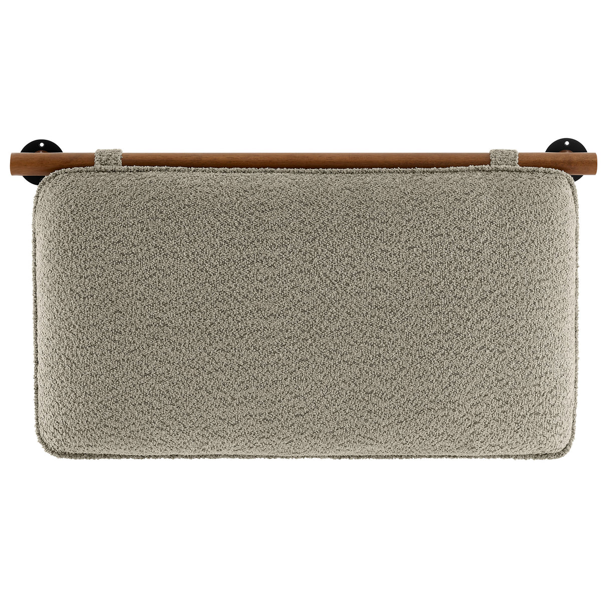 Anela Wall-Mounted Chenille Upholstered Twin Headboard