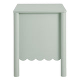 Emmeline Scalloped 2-Drawer Nightstand by Modway