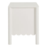 Emmeline Scalloped 2-Drawer Nightstand by Modway