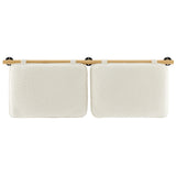 Anela Wall-Mounted Chenille Upholstered Full Headboard by Modway