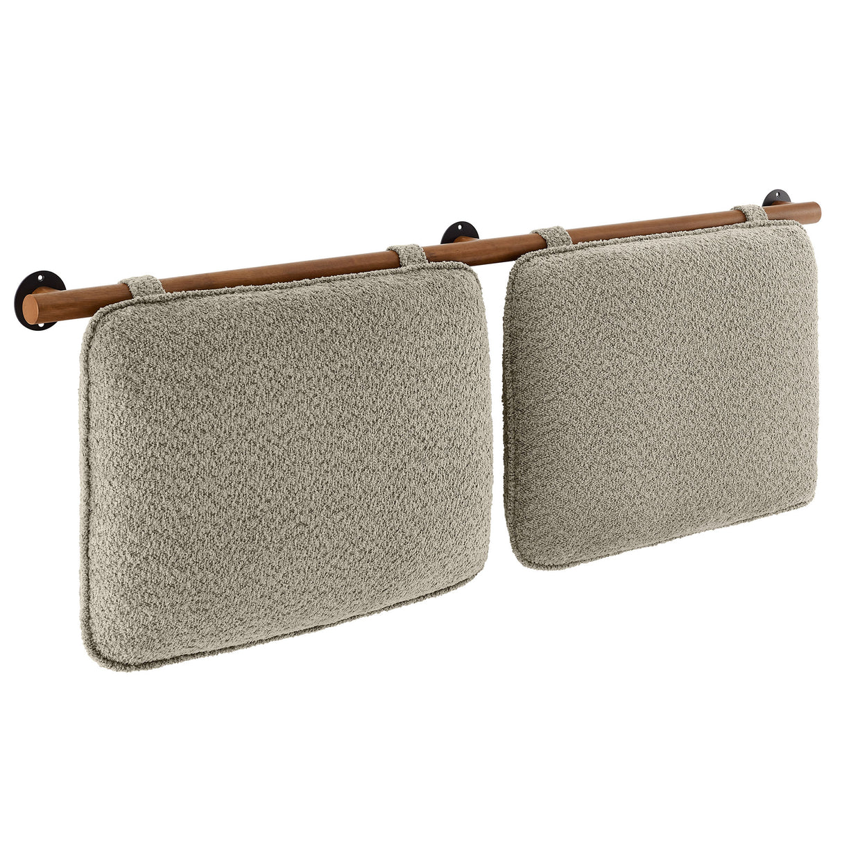 Anela Wall-Mounted Chenille Upholstered Full Headboard by Modway