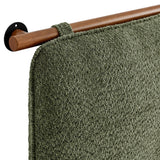 Anela Wall-Mounted Chenille Upholstered Full Headboard by Modway