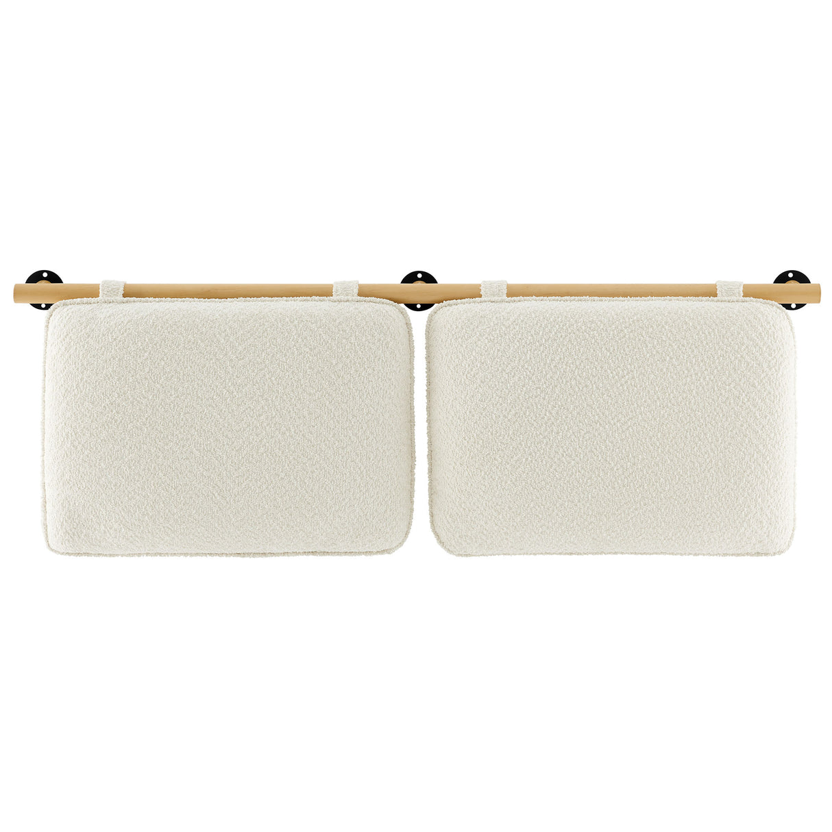 Anela Wall-Mounted Chenille Upholstered Queen Headboard by Modway