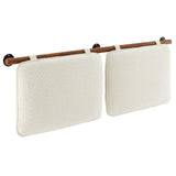 Anela Wall-Mounted Chenille Upholstered Queen Headboard by Modway