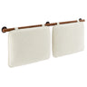 Anela Wall-Mounted Chenille Upholstered Queen Headboard by Modway