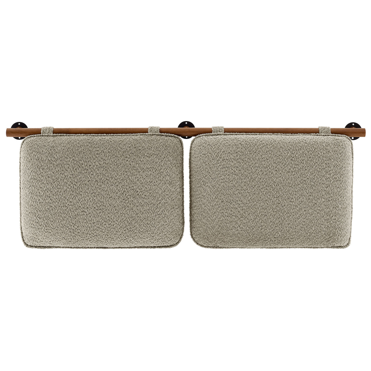 Anela Wall-Mounted Chenille Upholstered Queen Headboard by Modway