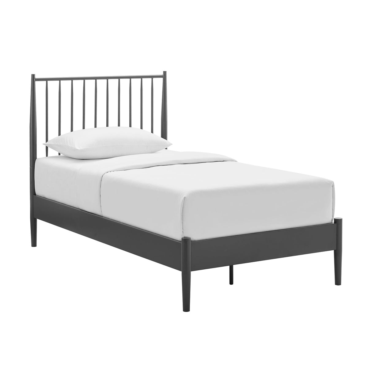 Adair Spindle Metal Twin Platform Bed by Modway