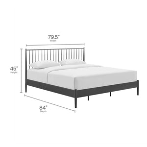 Adair Spindle Platform Bed by Modway