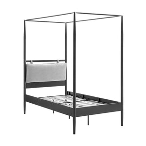 Marlowe 4-Poster Canopy Metal Twin Platform Bed by Modway