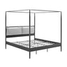 Marlowe 4-Poster Canopy Metal King Platform Bed by Modway